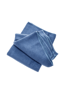 MICROFASER-WAFFELTUCH BLAU вафельна мікроволоконна серветка, синя